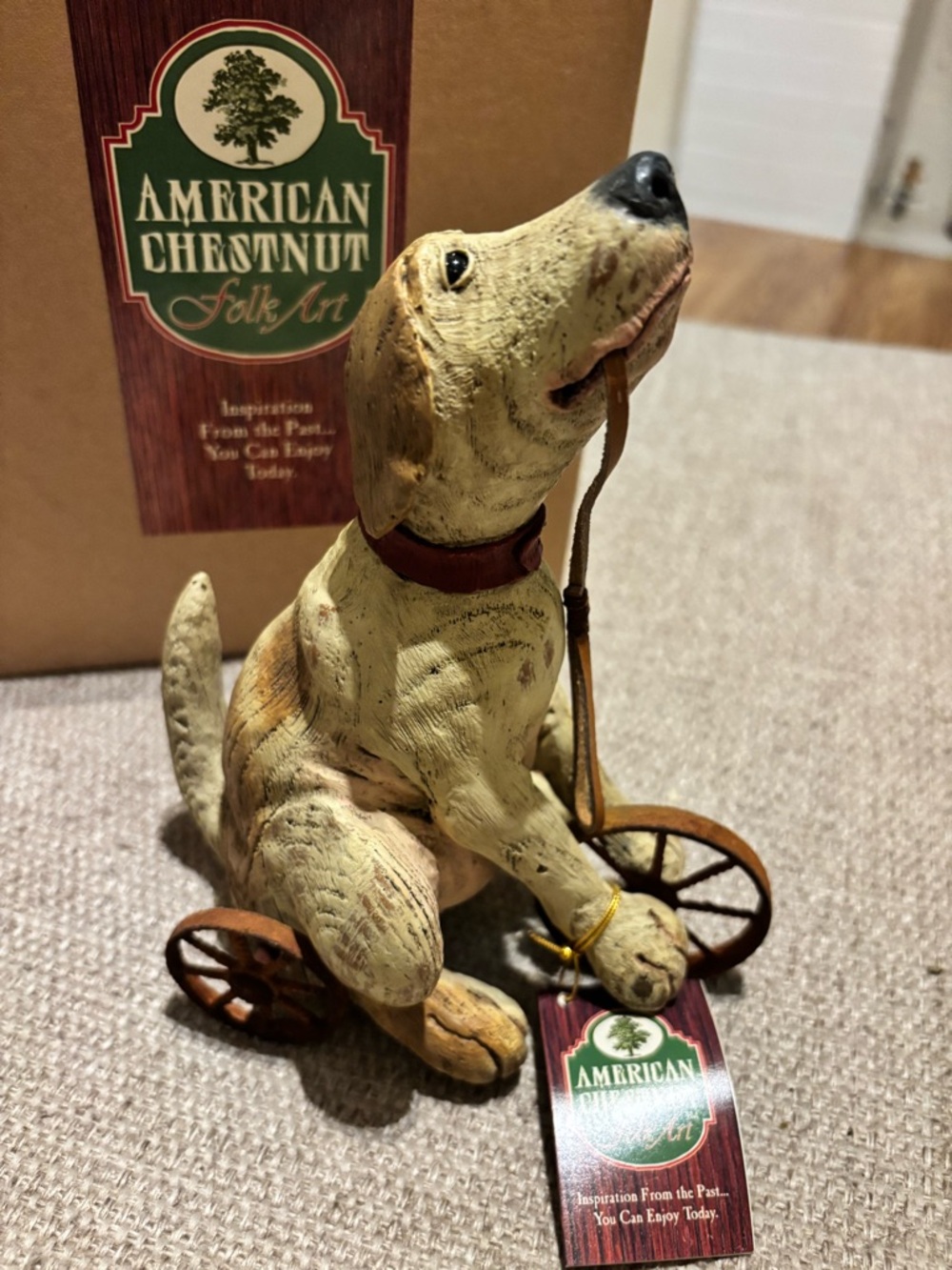 American Chestnut FolkArt Murphy.. the Dog